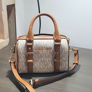 MICHAEL KORS BEDFORD LEGACY EXTRA SMALL DUFFLE CROSSBODY MINI SATCHEL